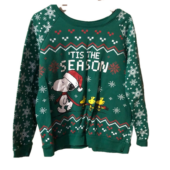 ⭐️ Peanuts Christmas Pull Over - Picture 1 of 5